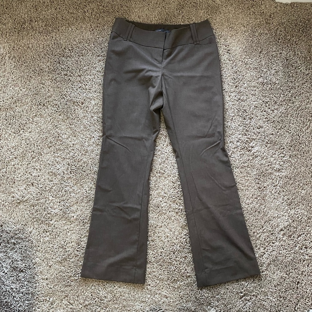 The Limited Brown Cassidy Fit Dress Pants